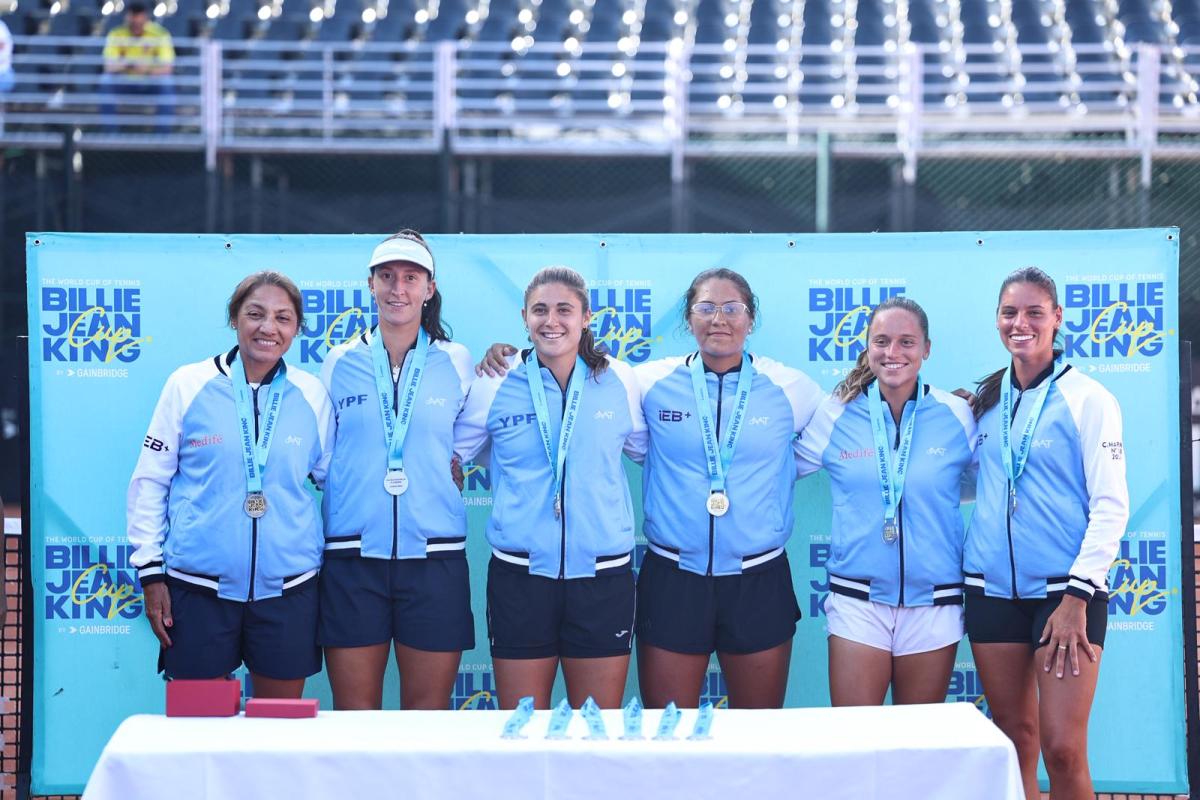 Argentina se clasificó para los Play-offs de la Billie Jean King Cup