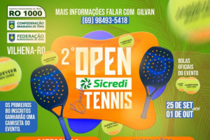 Campeonato de tênis em Porto Velho tem data definida, ro
